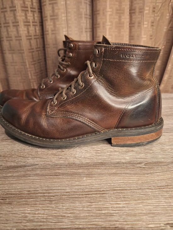 Wolverine Kilometer Boots Mens 8M Brown Leather Heritage Service Made In USA main image 13